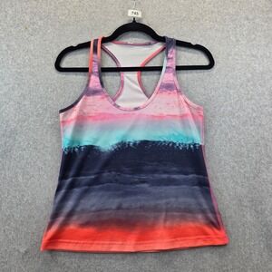 Lululemon Racerback Tank Top Sunset Landscape Print Multicolor Womens‎ Yoga Gym